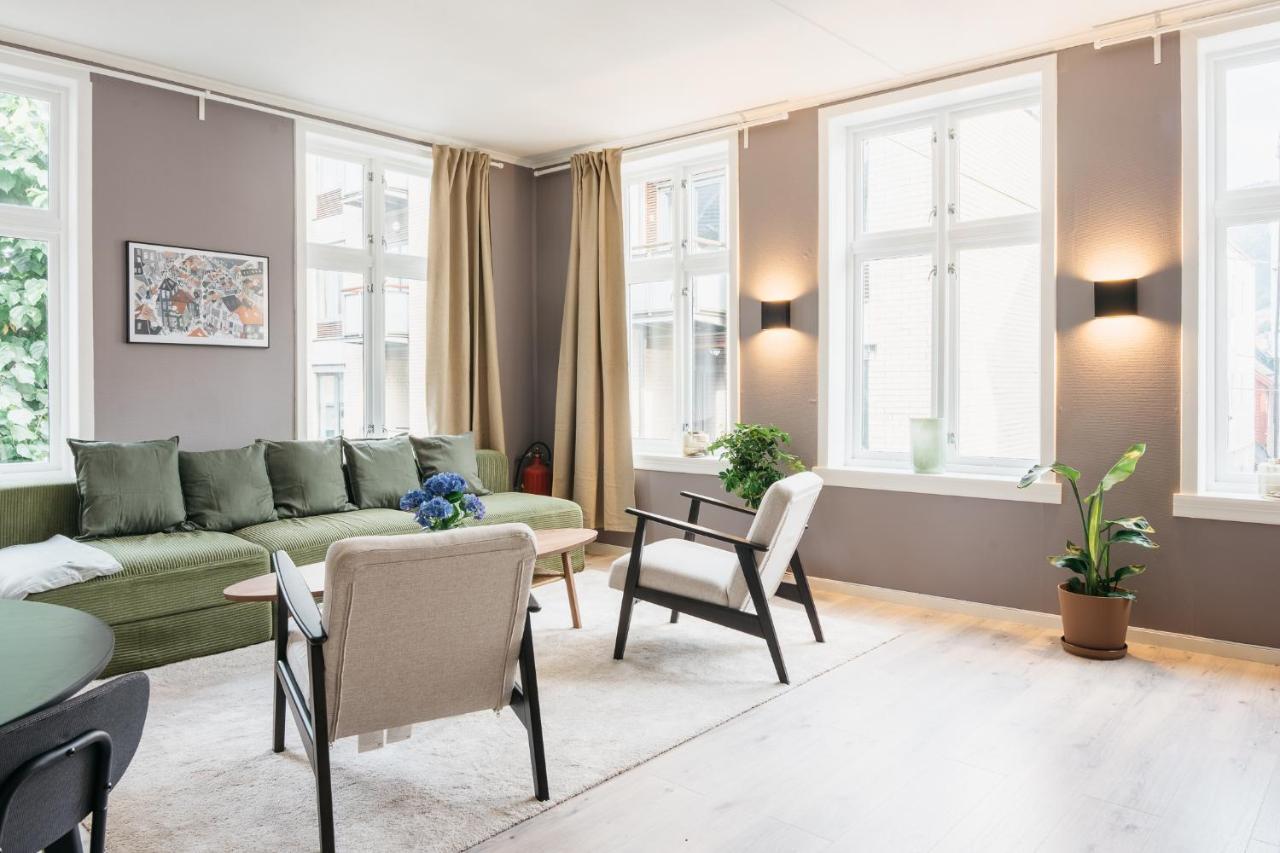S54 - Private Rooms In The City Center Bergen Exteriör bild